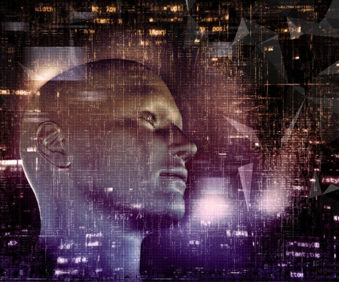 3d-render-techno-background-with-male-head-programming-code-5